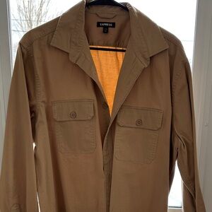 Express Men's Tan Utility Field Jacket